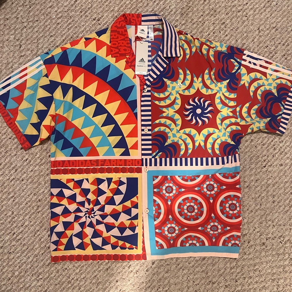 Adidas x FARM Rio Shirt & matching pants